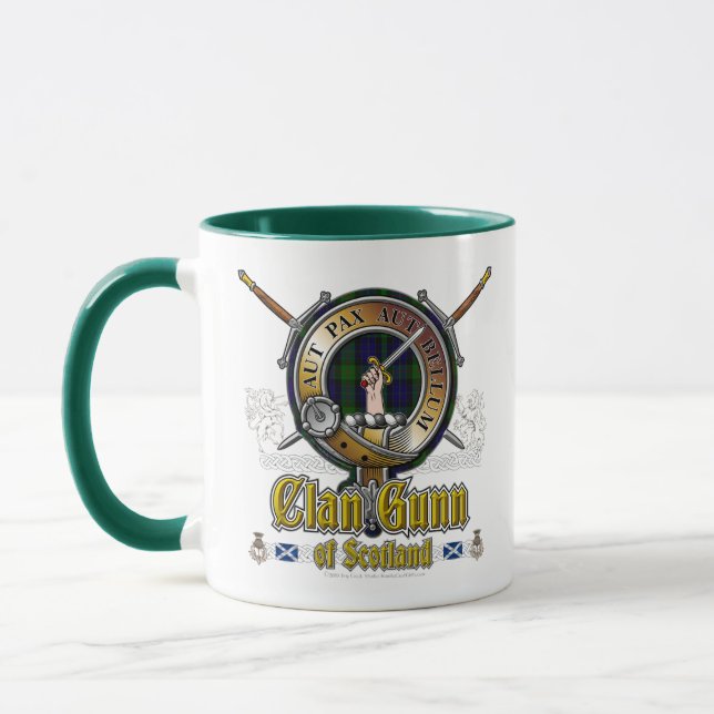 Gunn Clan Badge Mug (Left)