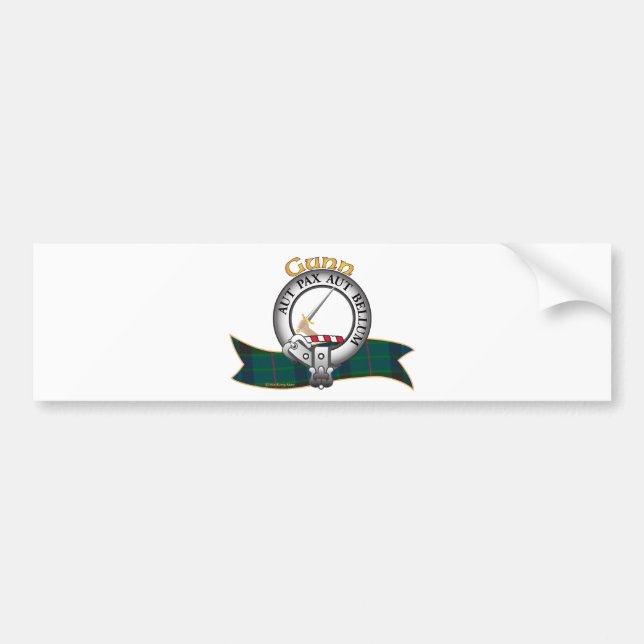 Gunn Clan Bumper Sticker (Front)