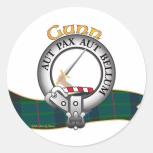 Gunn Clan Classic Round Sticker