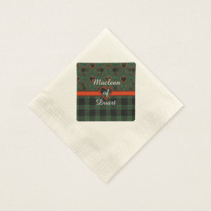 Gunn clan Plaid Scottish tartan Napkin
