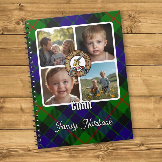 Gunn Family Photo Collage Notebook (Creator Uploaded)