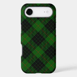 Gunn tartan green black plaid