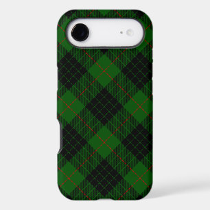Gunn tartan green black plaid