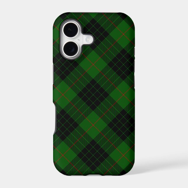 Gunn tartan green black plaid (Back)
