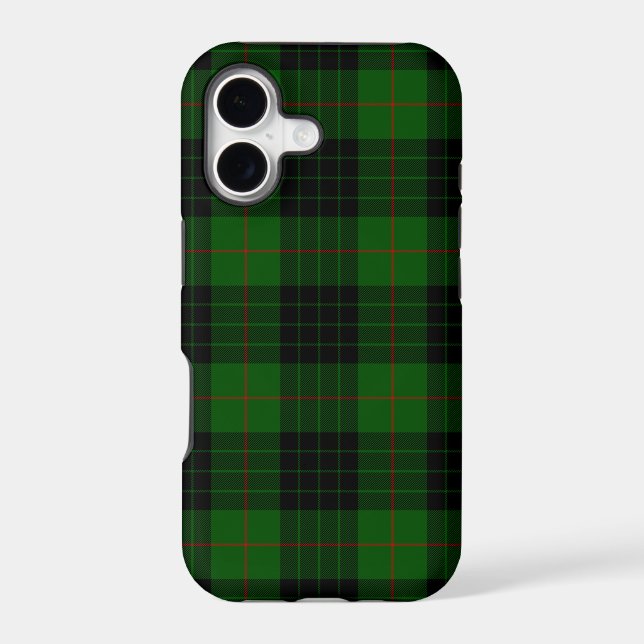 Gunn tartan green black plaid (Back)