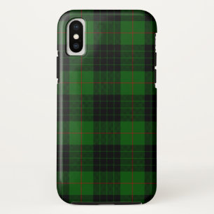 Gunn tartan green black plaid Case-Mate iPhone case