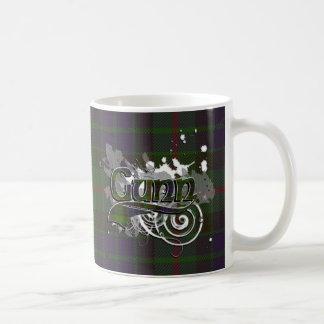 Gunn Tartan Grunge Coffee Mug