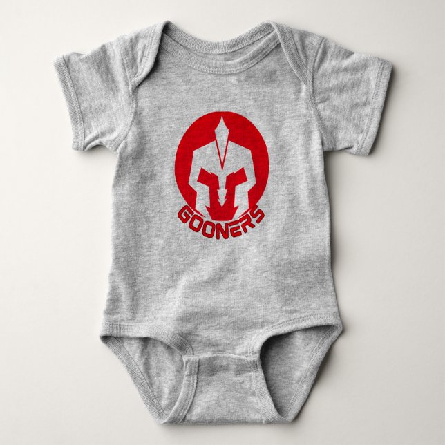 gunners baby bodysuit (Front)
