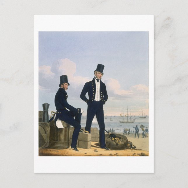 Gunners, Boatswains and Carpenters, plate 11 from Postcard (Front)