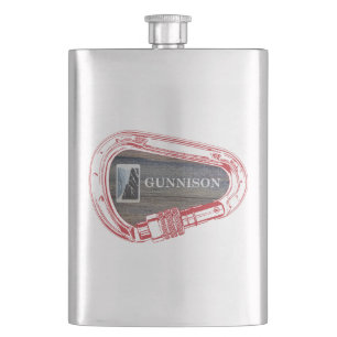 Gunnison Climbing Carabiner Hip Flask