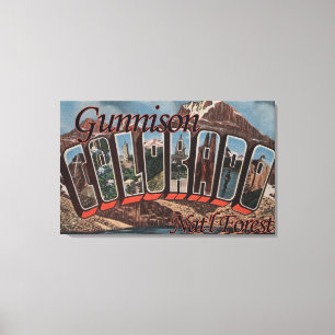 Gunnison Nat'l Forest, Colorado Canvas Print