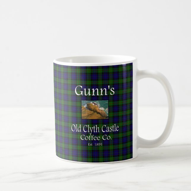 Gunn's Old Clyth Castle Coffee Co. Coffee Mug (Right)