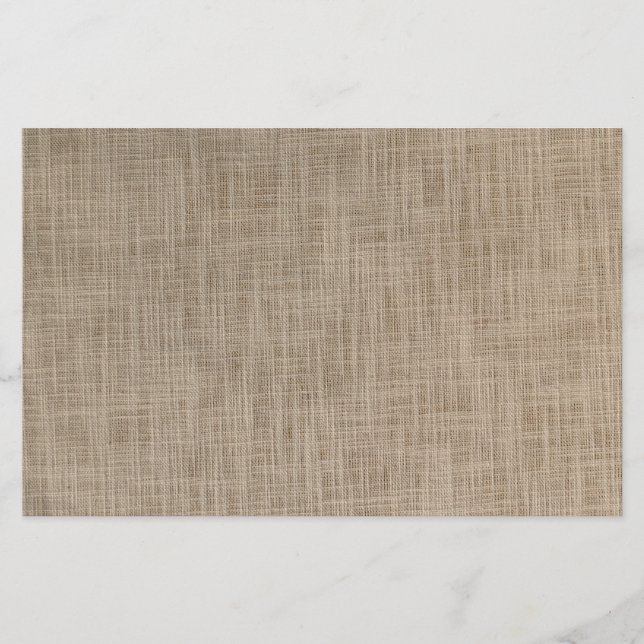 Gunny sack background flyer (Front)