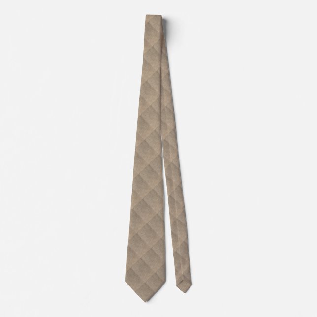 Gunny sack background tie (Front)