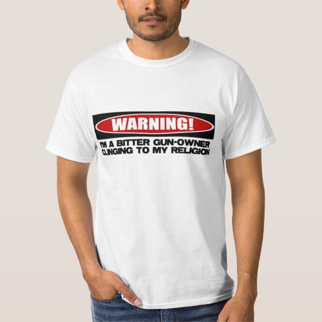 gunowner warning T-Shirt (Front)