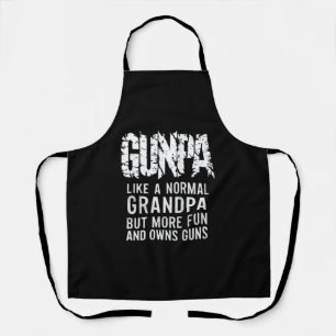 GUNPA Like A Normal Grandpa But More Fun And Owns  Apron