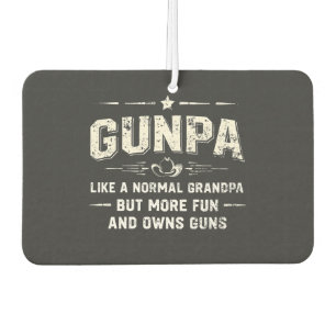Gunpa Like a Normal Grandpa But More Fun and Owns  Car Air Freshener