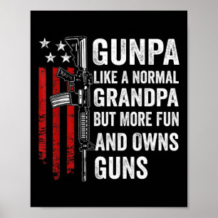 Gunpa Like A Normal Grandpa But More Fun And Owns  Poster