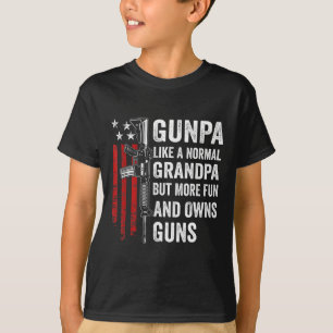 Gunpa Like A Normal Grandpa But More Fun And Owns T-Shirt