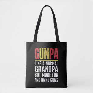 Gunpa Like A Normal Grandpa But More Fun And Owns Tote Bag