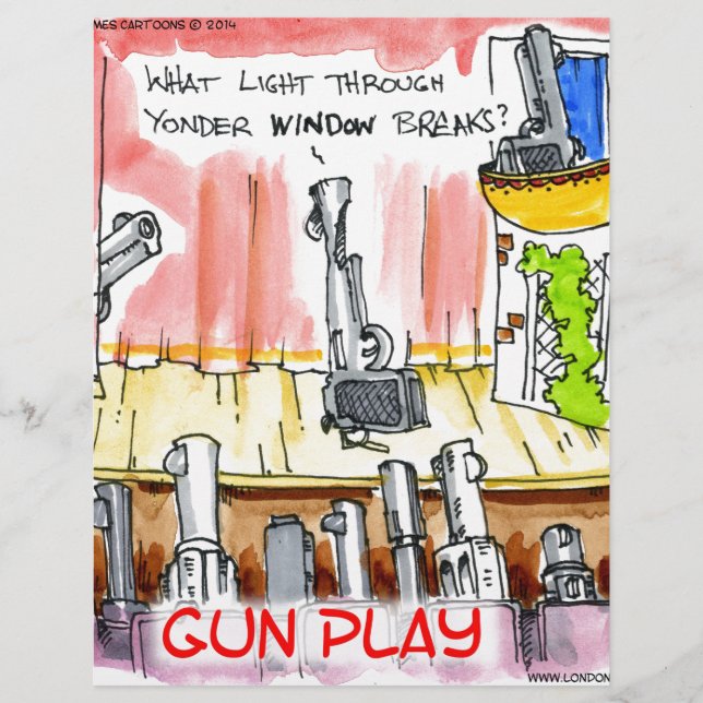 GunPlay Funny Cartoon (Front)