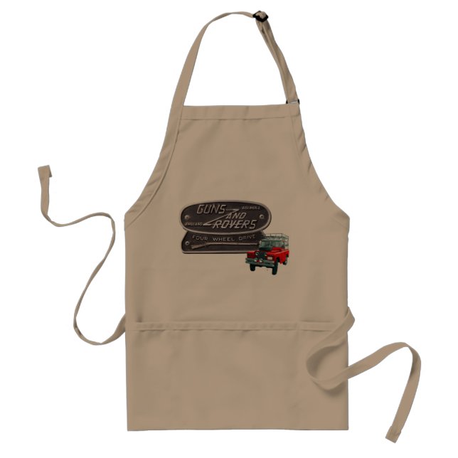 Guns and Rovers Grilling Apron (Front)