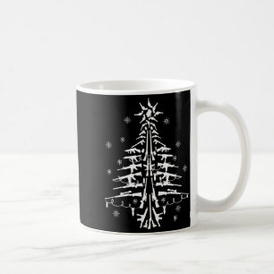 Guns Christmas Tree Xmas For Men Military Coffee Mug