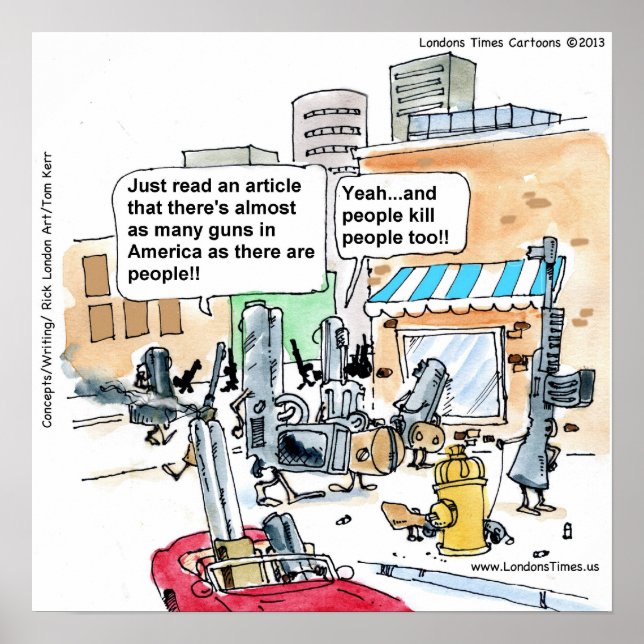 Guns Don't Kill People Poster (Front)