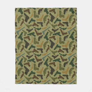 Guns Fleece Blanket