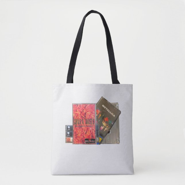 GUNS N' ROSES, METALLIC TOTE BAG (Front)