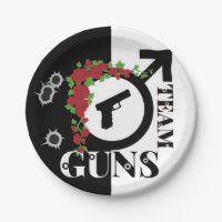 Guns or Roses Gender Reveal Baby Shower| Team GUNS