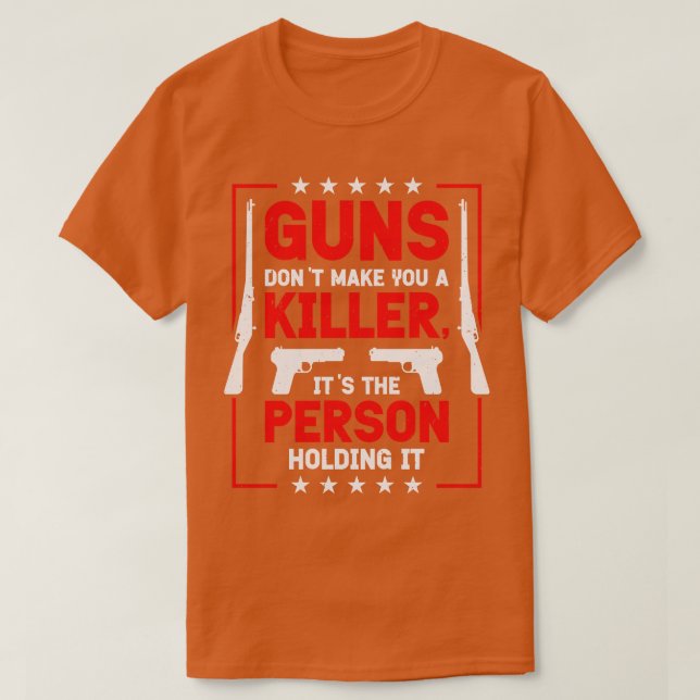 Guns Pistol Lover Gun Owner Shooting     T-Shirt (Design Front)
