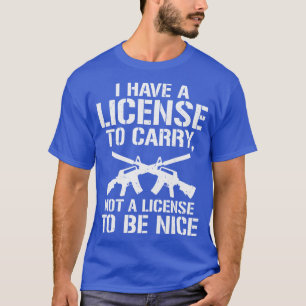 Guns Pistol Lover Gun Owner Shooting T-Shirt