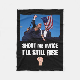 Gunshot - I'll Still Rise Fleece Blanket