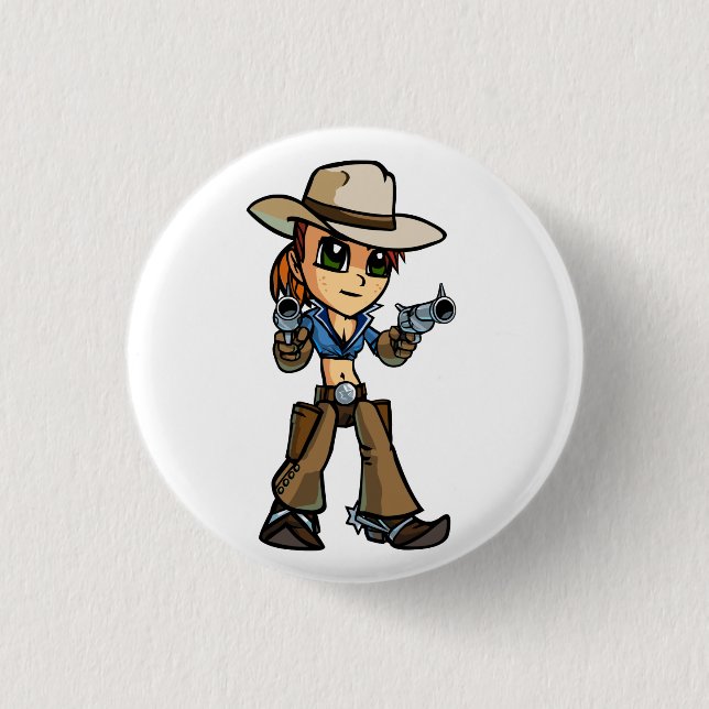 Gunslinger Button (Front)