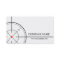 Gunsmith Shop Target White Business Card