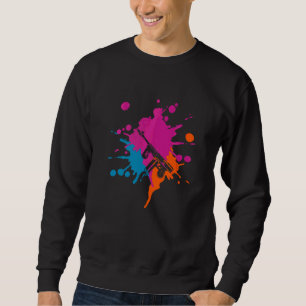 Gunsmithing Colourful Splash Sweatshirt