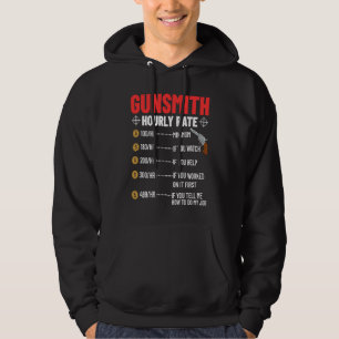 Gunsmithing Weapon Gunsmith Guns Maker Quotes  3 Hoodie