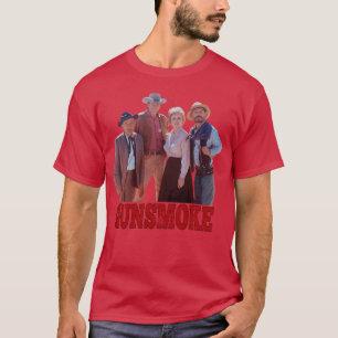 Gunsmoke Group Shot Classicv Western funny T-Shirt