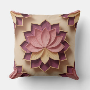 Gunungan Lotus Weave 3D Batik Motif Cushion