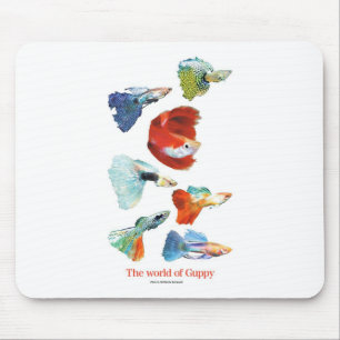 Guppy goods mouse pad
