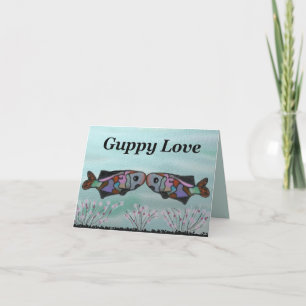 Guppy Love Card