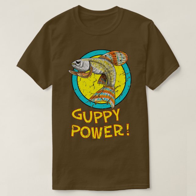 Guppy Power T-Shirt (Design Front)