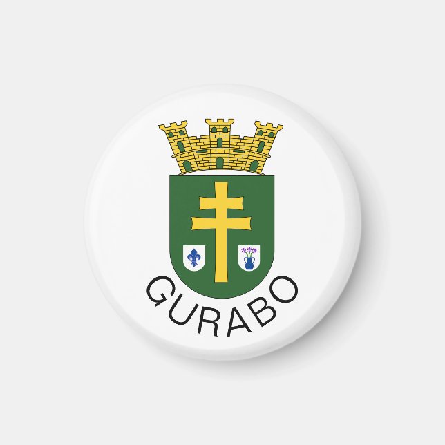 Gurabo coat of arms, Puerto Rico Magnet (Front)
