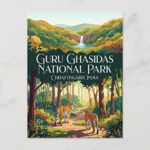 Guru Ghasidas National Park India Postcard