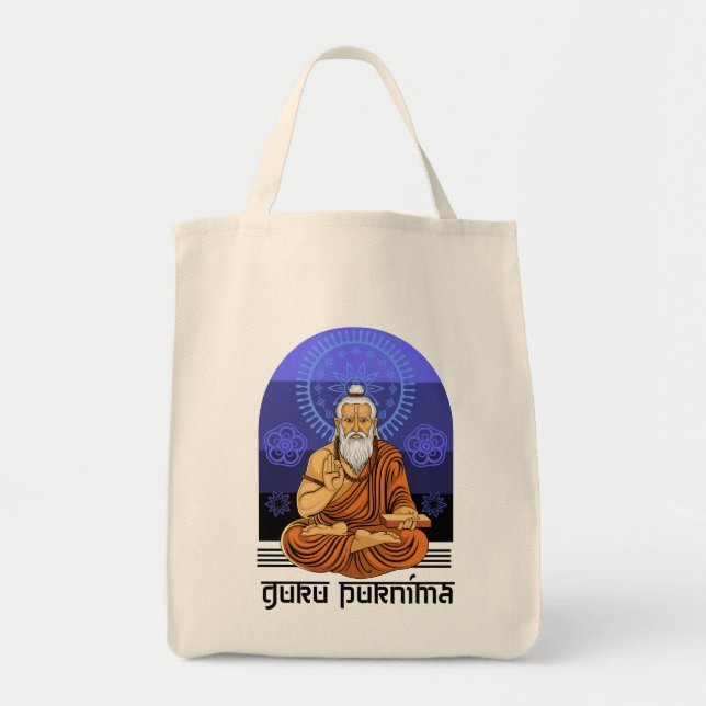 Guru purnima tote bag (Front)
