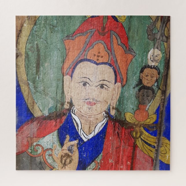 Guru Rinpoche, The Himalayas, Nepal Jigsaw Puzzle (Vertical)