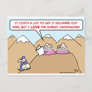 guru sunday crossword postcard