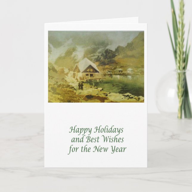 Gurudwara Hemkunt Sahib : Merry Christmas Holiday Card (Front)