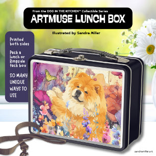 GUS GUS the Chow Metal Lunch Box